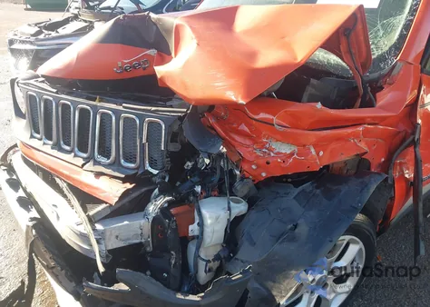 2015 Jeep Renegade Latitude из США, поврежденный, VIN ZACCJABT0FPB66531